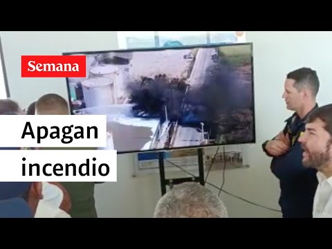 Superan incendio en Barranquilla