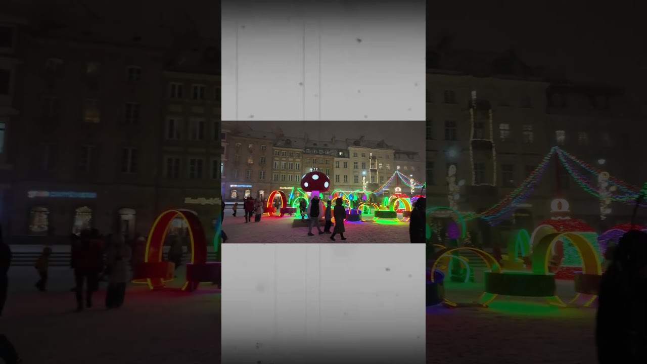 First Snow in Warsaw ❄️