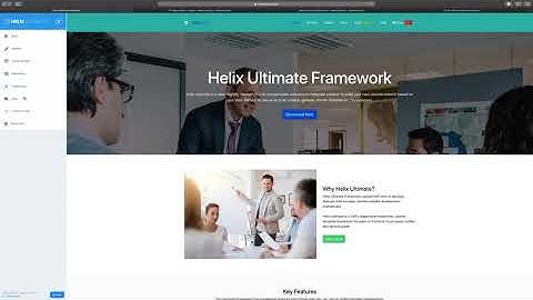 46.  Edit Pages Menu - Joomla Helix Ultimate Framework