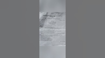 signature(#third sem common paper)question paper 2020#english(CU)