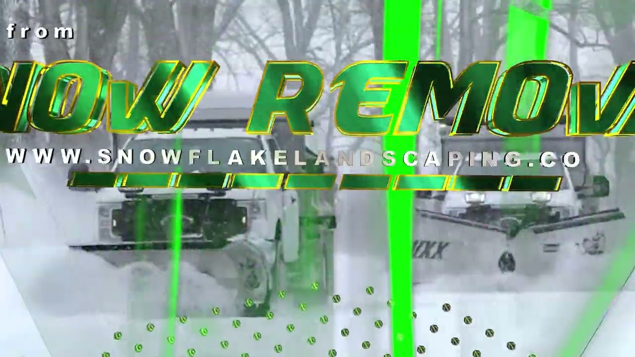 Christmas And New Year Wishes from Snowflake Landscaping And Snowplowing.