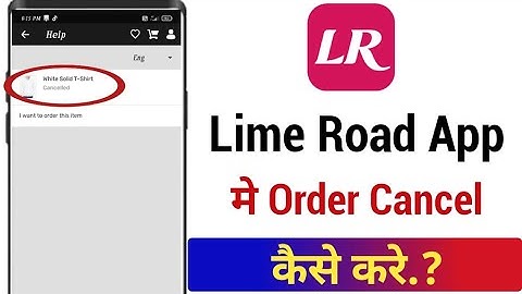 lime road mai order cancel kaise kare!! how to cancel order on lime road!!