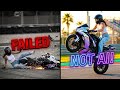 ★❗★ PROOF She’s Human 😱 Sarah Lezito’s Brutal Fails &amp; Crashes