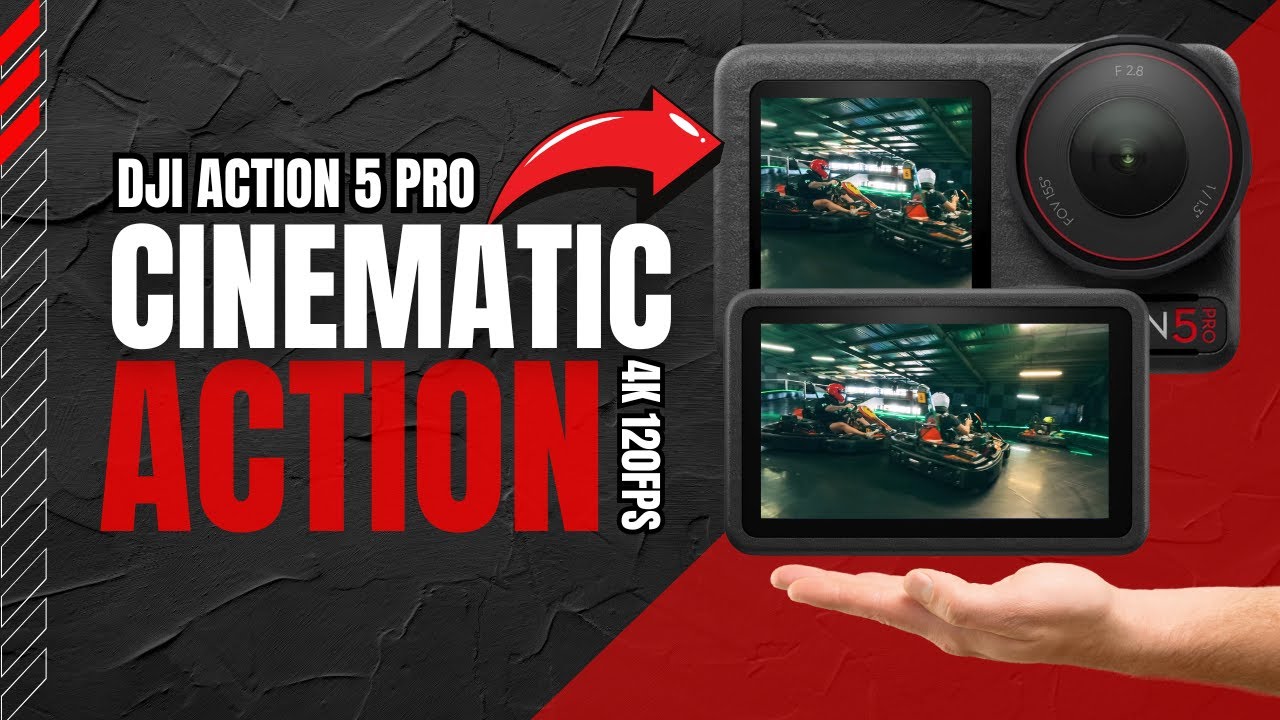 4k 120fps Cinematic Action Shots with The DJI Action 5 PRO!