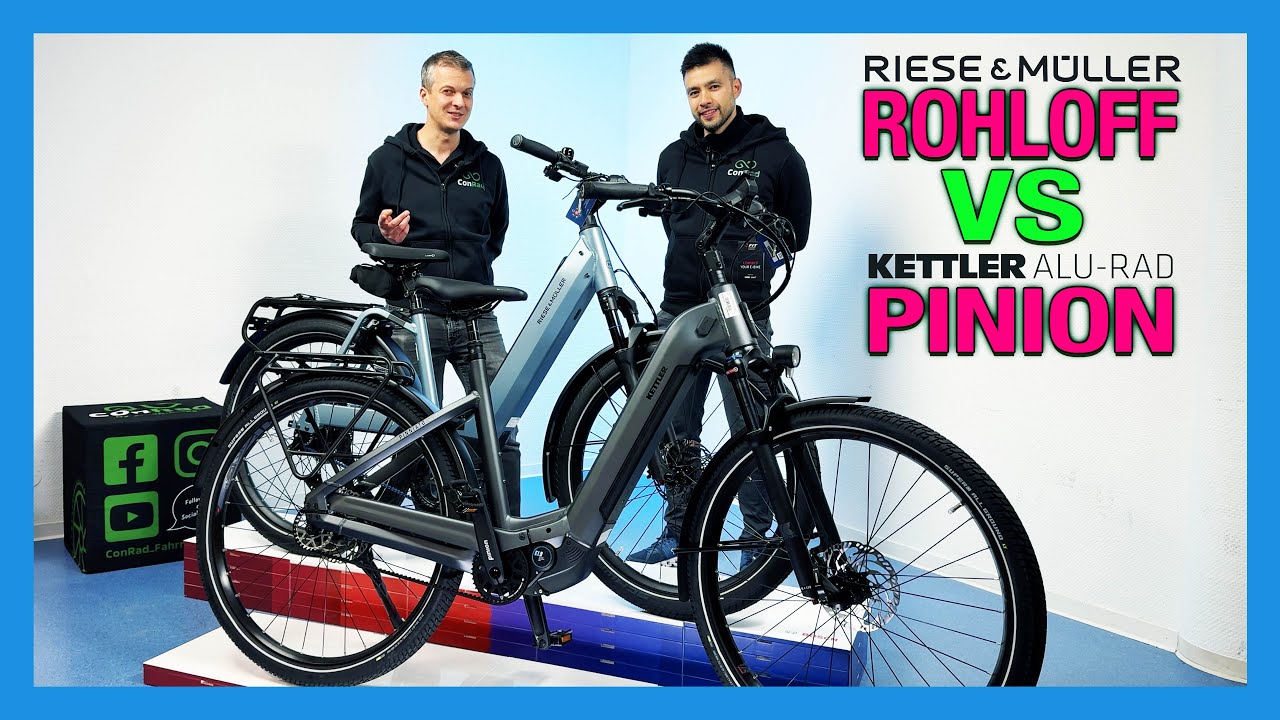 Pinion MGU VS Rohloff - Schwergewichtskampf: Riese & Müller Nevo4 GT Rohloff gegen Kettler Pinniato
