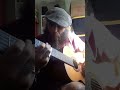 Zoltan jams original slide blues on nylon guitar