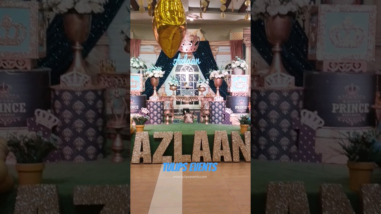 How to plan Royal Prince 1st Birthday Decorations ideas ❤️ 