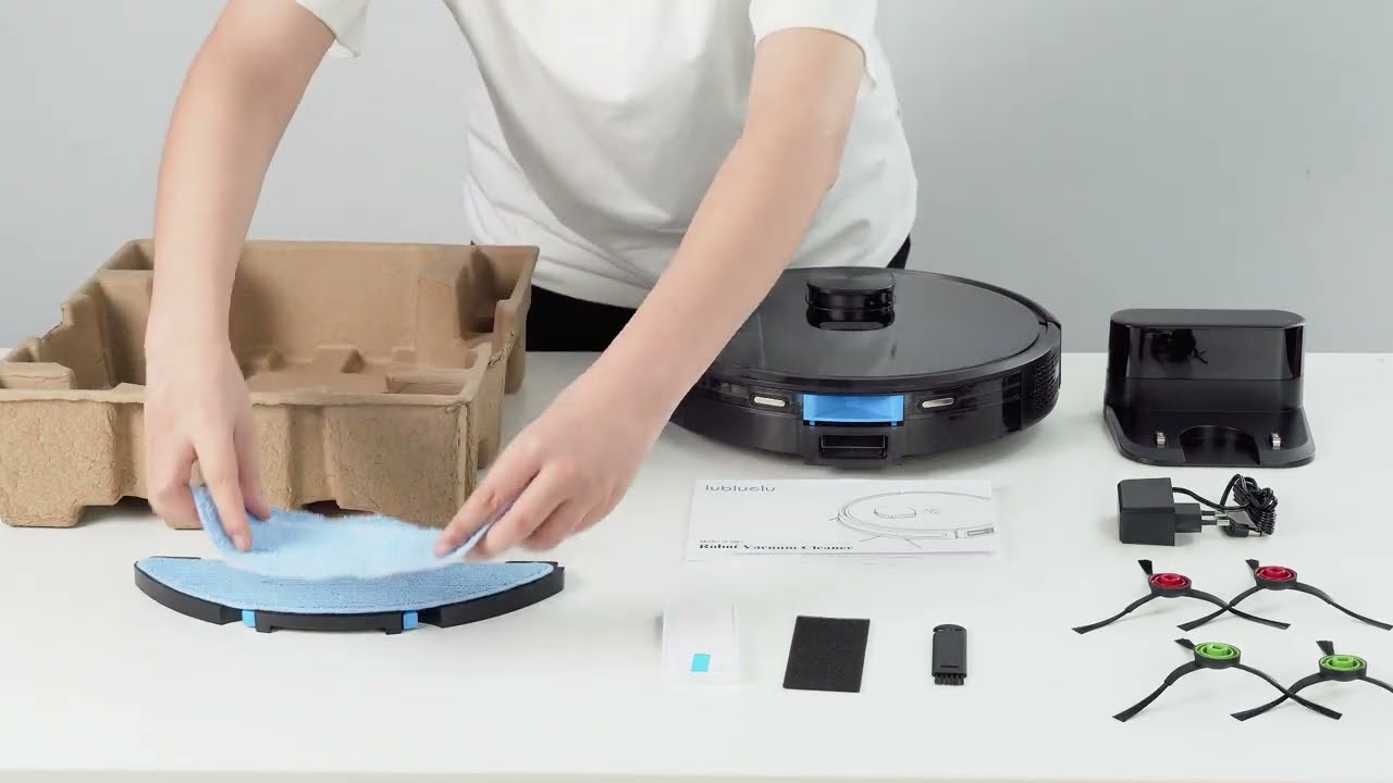 lubluelu SL60D Robot Vacuum Unboxing 