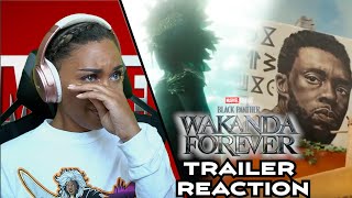 NO WOMAN NO CRY?! YEAH RIGHT! | MARVEL STUDIOS BLACK PANTHER WAKANDA FOREVER TRAILER REACTION