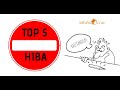 Rajztanulás - TOP 5 HIBA, amit soha ne kövess el!