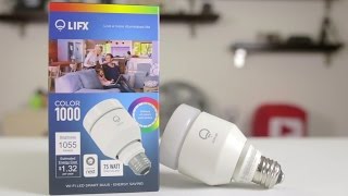 LIFX Color 1000 Smart LED Light Bulb | Review & Setup