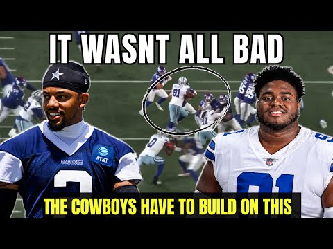 Otito Ogbonnia and Cobie Durant Were Bright Spots For the Cowboys ( All 22 Film Review