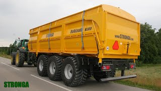 Stronga BulkLoada BL800 2WT landwirtschaftlicher Tridem Anhänger hoher Kapazität