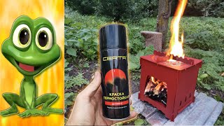 видео: ТЕРМО КРАСКА GERTA +1200 ПО ЦЕЛЬСИЮ.  Проверка на прочность👀 картинка: ТЕРМО КРАСКА GERTA +1200 ПО ЦЕЛЬСИЮ.  Проверка на прочность👀