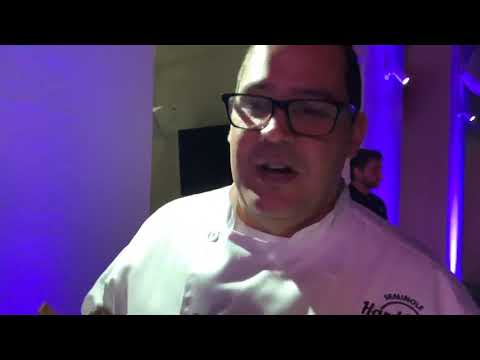 Chef Tito Vargas At Culinary Kickoff Super Bowl LIV Party At Seminole Hard Rock Hotel And Casino