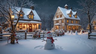 Cozy Christmas Ambience with Soft Piano Music screenshot 2