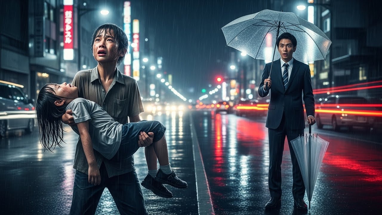 飢える兄妹 「邪魔だ！ と店を追い出された瞬間 通りかかった社長が顔面蒼白になった衝撃の理由