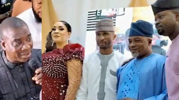 MOMENT OLAIYA IGWE, KAMILU KOMPO JOIN  K1 DE ULTIMATE AND HIS WIFE EMMANUELLA ROPO ON STAGE AT HIS