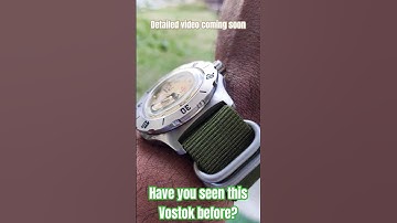 Vostok you may have never seen #vostok #automaticwatch #madeinrussia