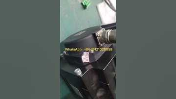 Test video of MITSUBISHI servo motor.We repair and sell all kinds of motors.#mitsubishi #motor