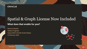 Spatial and Graph - Now Included in Oracle Database
