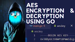 AES Encryption Decryption in GOLANG | AES Golang | Golang Tutorial
