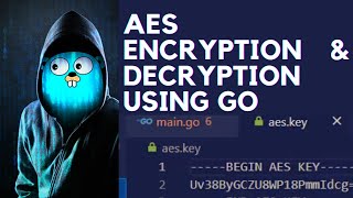 AES Encryption Decryption in GOLANG | AES Golang | Golang Tutorial screenshot 1