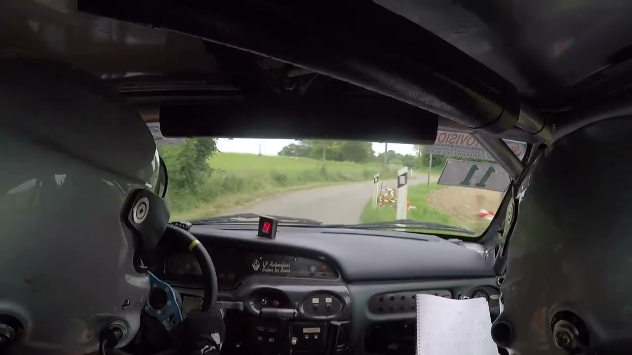 Rallye du Val d'Orain 2025, François Michel-Grosjean - Pierre-Olivier Bugnot, Renault Mégane Maxi