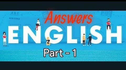Kerala University BA / BSc Model question Answers -  ENGLISH ( language - I )  -  P1  ( sem - 1 )