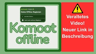 Komoot Erste Hilfe - Touren und Karten offline