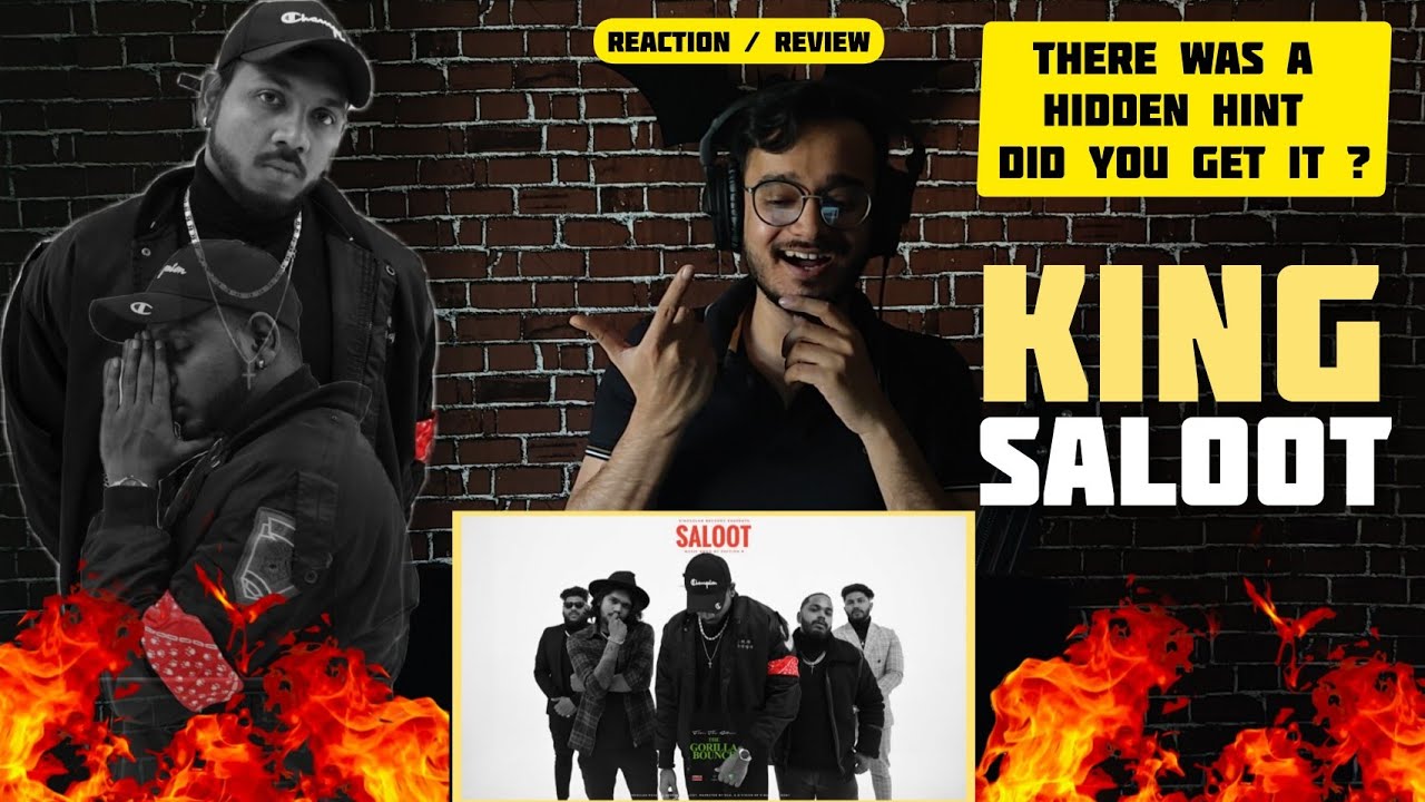 King - Saloot Reaction / Review  | The Gorilla Bounce | Prod. by Section 8 | Latest Hit Songs 2021