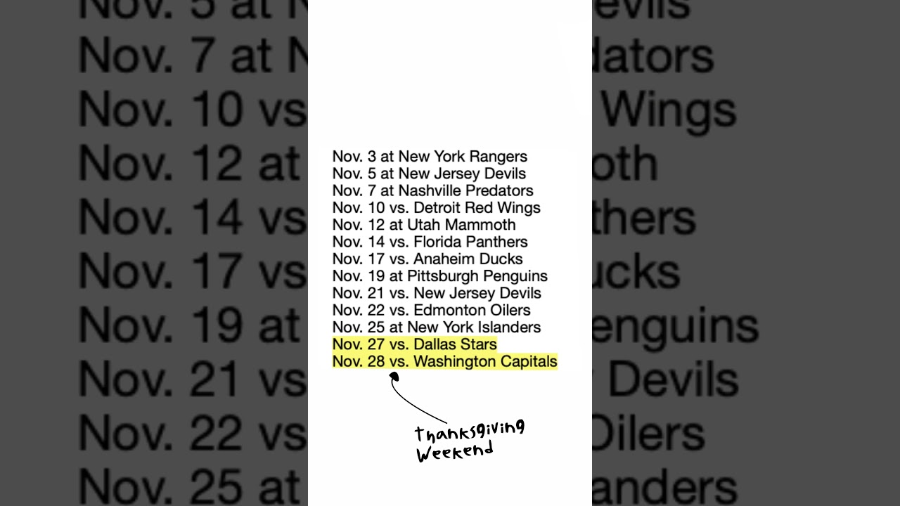2026-27 SCHEDULE RELEASE