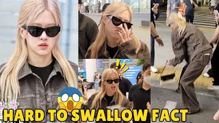 Rosés Reaction After Fans Saying This In Front Of Everyone At The Airport Is Surprising