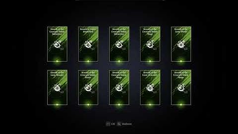 Bless Unleashed PC. Leveling up Blessings