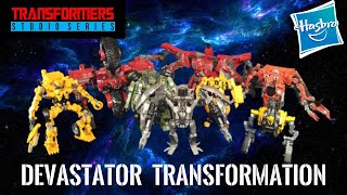 Famous Official Studio Series Devastator Transformation/Combination Tutorial Net Worth