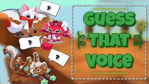 Guess that AJPW YouTuber by their VOICE! (Original) // Animal Jam // AJPW