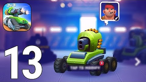 Tanks A Lot - 3v3 Brawls Gameplay Walkthrough Part 13 - Flak Cannon Team Deathmatch [iOS/Android]