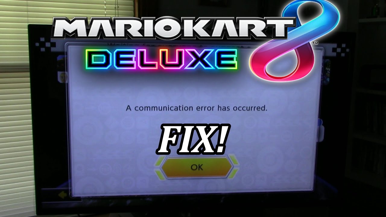 Mario Kart 8 Deluxe's Got Connection Issues