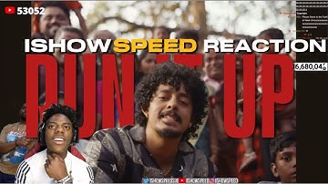 ISHOWSPEED Reacts To Run It Up ft.HANUMANKIND🔥#hanumankind#reaction