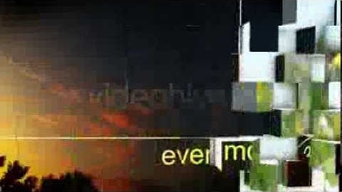 Z Cubes   Transition  After Effect Template 2014