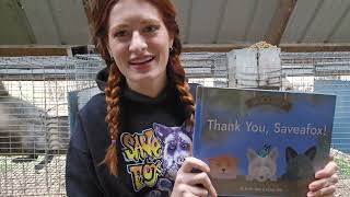 Reading A Book To Fur Farm Foxes: 