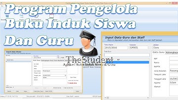 Program Pengelola Buku Induk Siswa dan Guru
