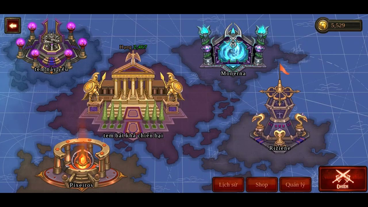 [epic heroes war] rv acc mới đổi có nemesis siu vip - YouTube