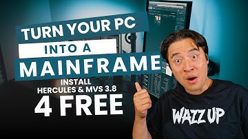 Turn Your PC into an IBM Mainframe with the Hercules Emulator that runs MVS 3.8 for Free