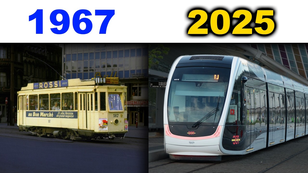 Tram Comeback in Belgien - Lüttichs neue Akku-Straßenbahn!