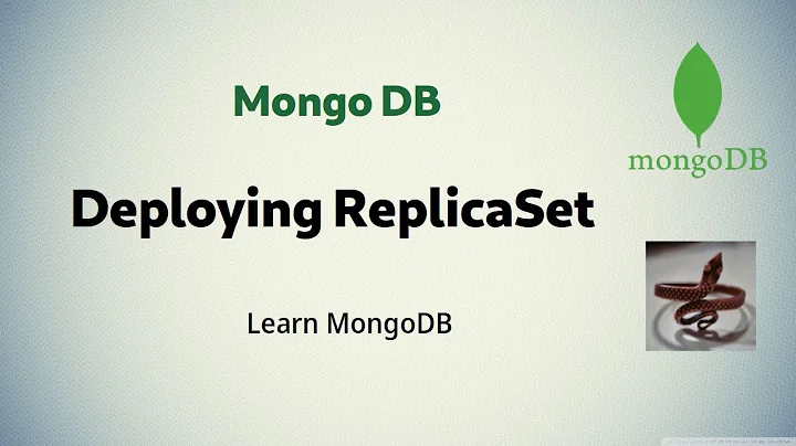 [ MongoDB 6 ] How to Deploy a MongoDB ReplicaSet