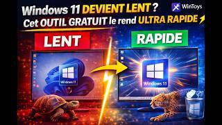Windows 11 est DEVENU LENT ? Cet outil GRATUIT le rend ULTRA RAPIDE (2026)