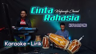 CINTA RAHASIA - Karaoke Lirik - Koplo Jaipong