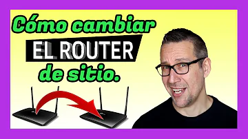 ¿Puedo trasladar mi router WiFi a otra habitación?