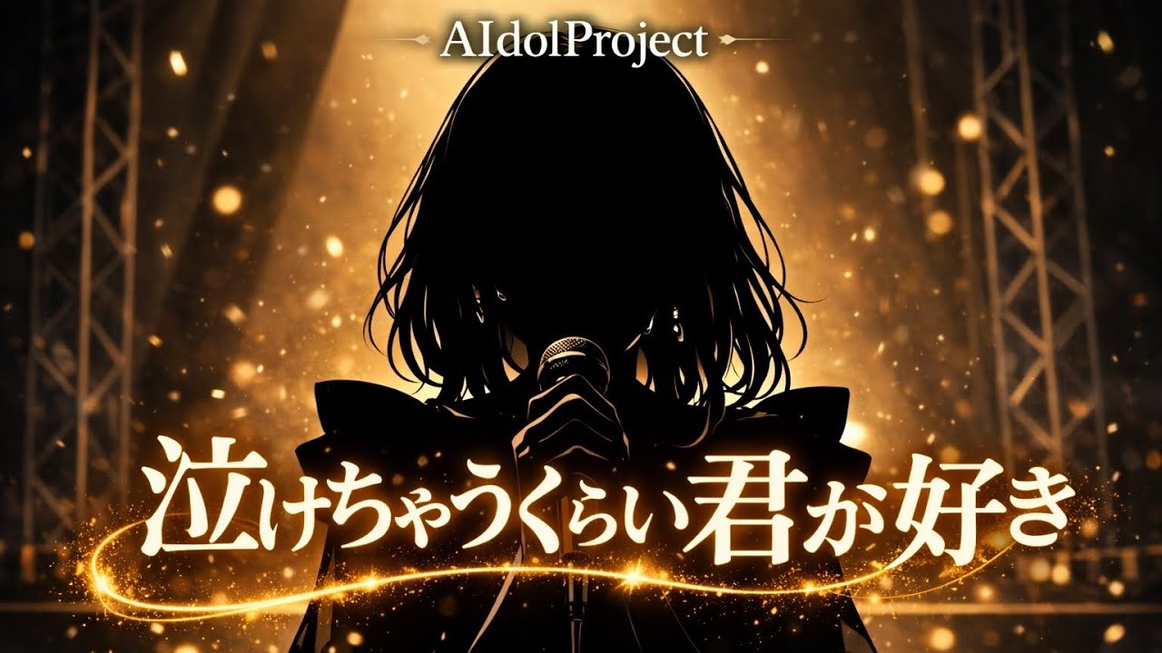【泣ける曲】「泣けちゃうくらい君が好き」【AIdolProject】【Official Music Video】